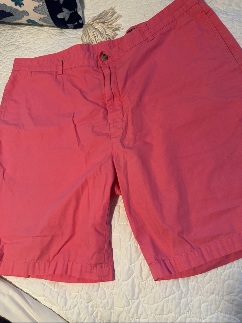 Vineyard Vines size 42 Coral Pink Cotton Shorts